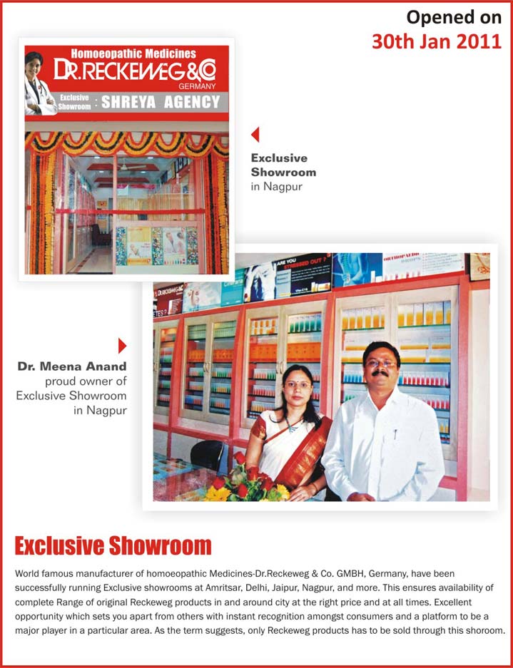 Dr. Reckeweg Showroom Nagpur