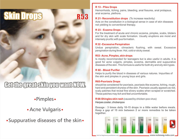 Homoeopathic Medicines For Skin Diseases