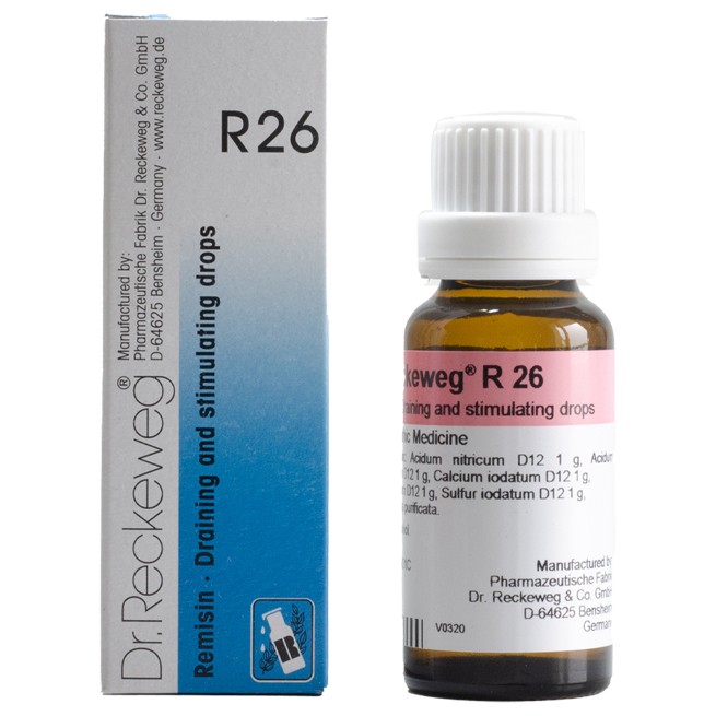 Dr. Reckeweg R26 Bottle of 22 ML