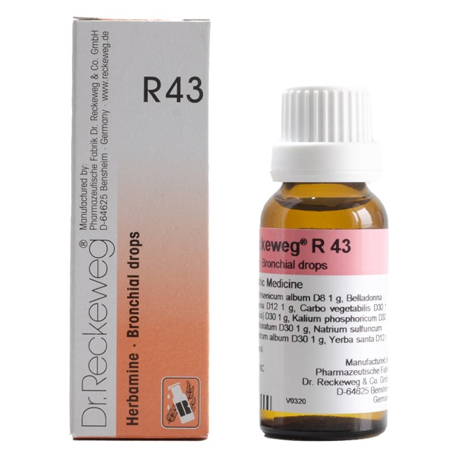 Dr. Reckeweg R43 Bottle of 22 ML