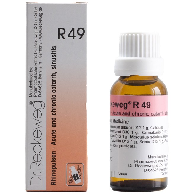 Dr. Reckeweg R49 Bottle of 22 ML