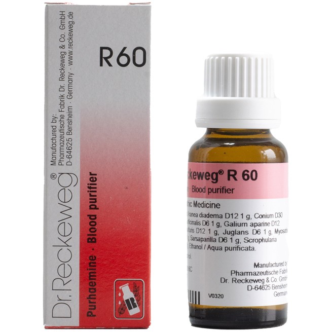 Dr. Reckeweg R60 Bottle of 22 ML