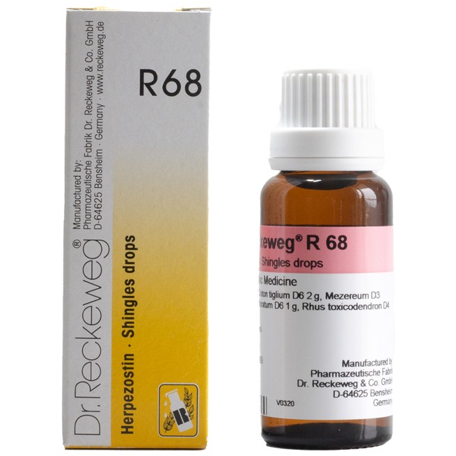Dr. Reckeweg R68 Bottle of 22 ML