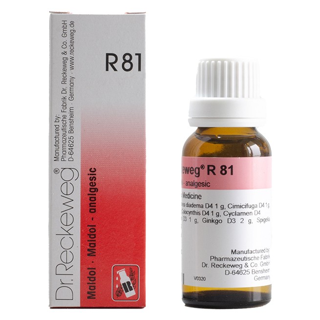 Dr. Reckeweg R81 Bottle of 22 ML