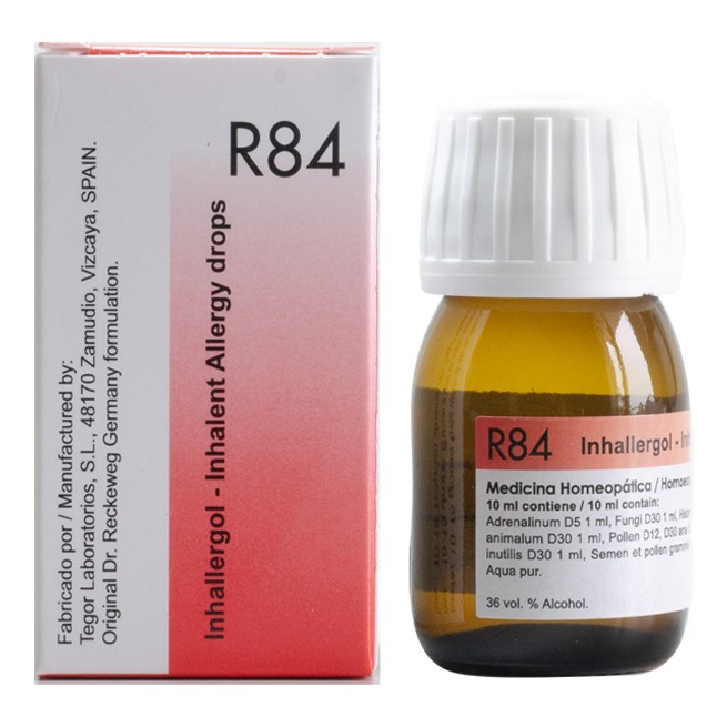 Dr. Reckeweg R84, Homeopathic Allergy Drops, Homeopathic Treatments for  Inhalants, Homeopathic Remedies for Allergies